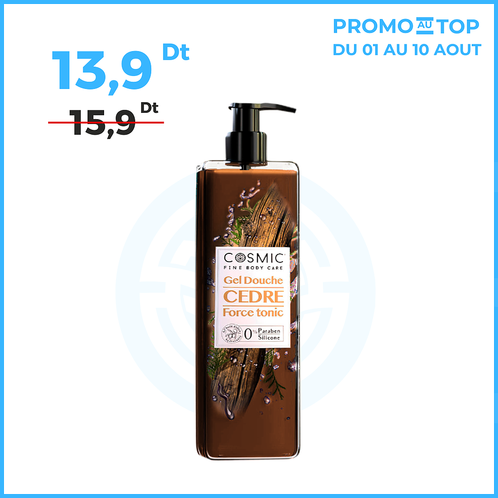 Gel Douche Cèdre (PROMO!)
