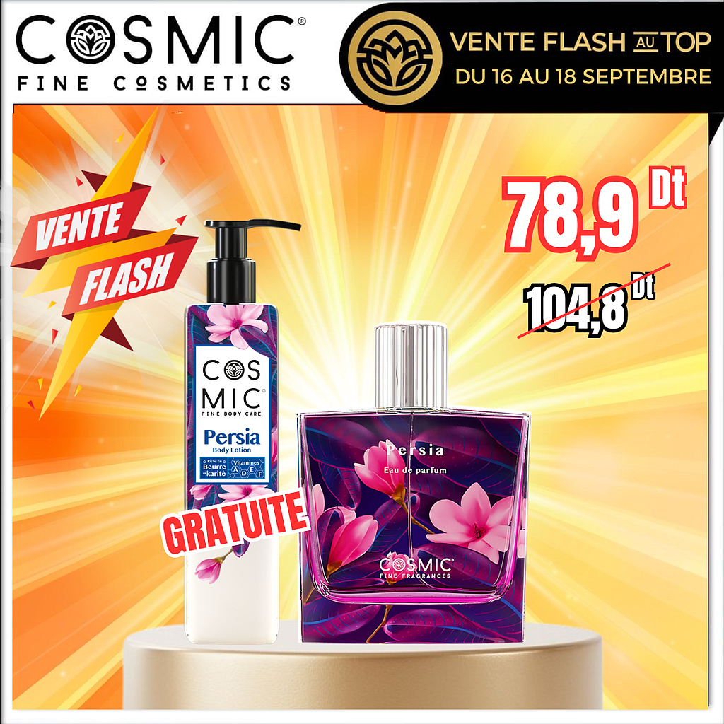Pack Eau de parfum Persia + Lotion Persia Gratuit (VENTE FLASH)