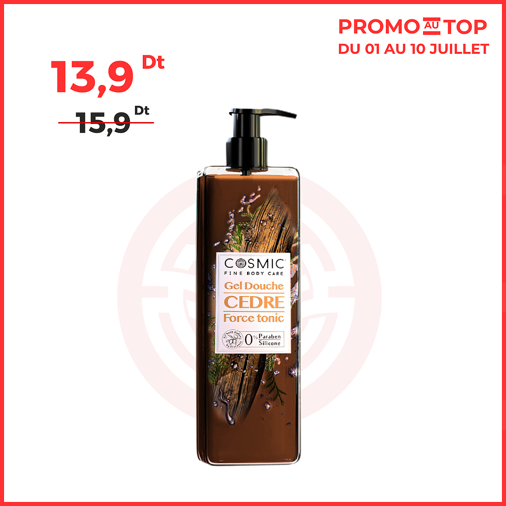 Gel Douche Cèdre (PROMO!)