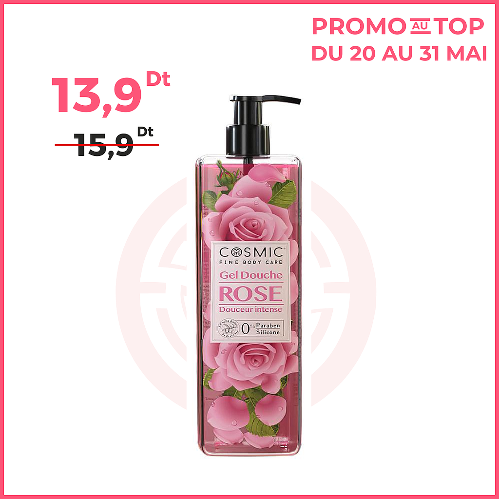 Gel Douche Rose (FETE DES MERES)