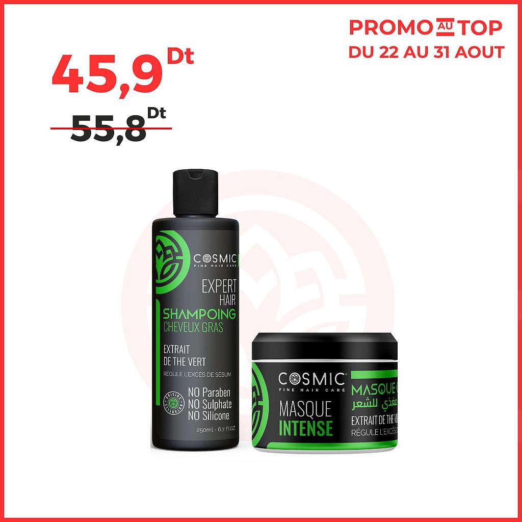 Pack Shampoing cheveux gras et Masque Cheveux Gras (PROMO)