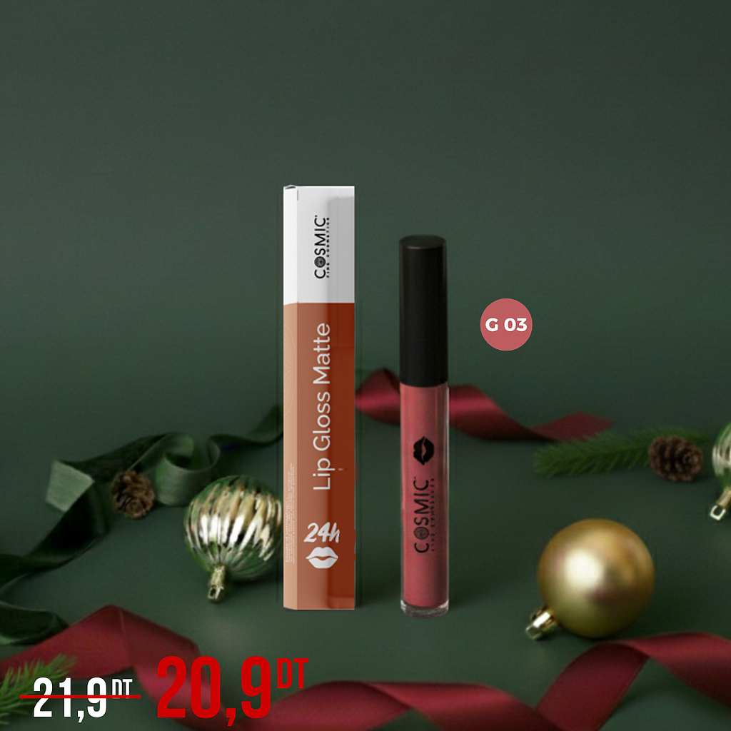 Lip Gloss Matte G03 - Vente Flash Fin d'Année