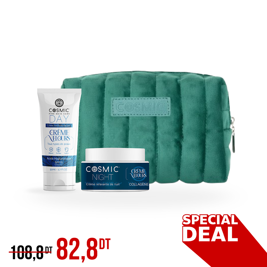 Pack Velours Day &amp; Velours Night + Trousse COSMIC (PROMO)