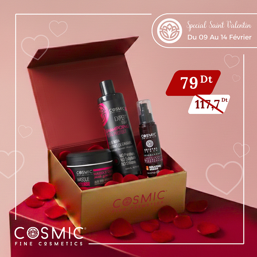 Pack Shampoing &amp; Masque Total Protect, Cristal Sérum + Coffret