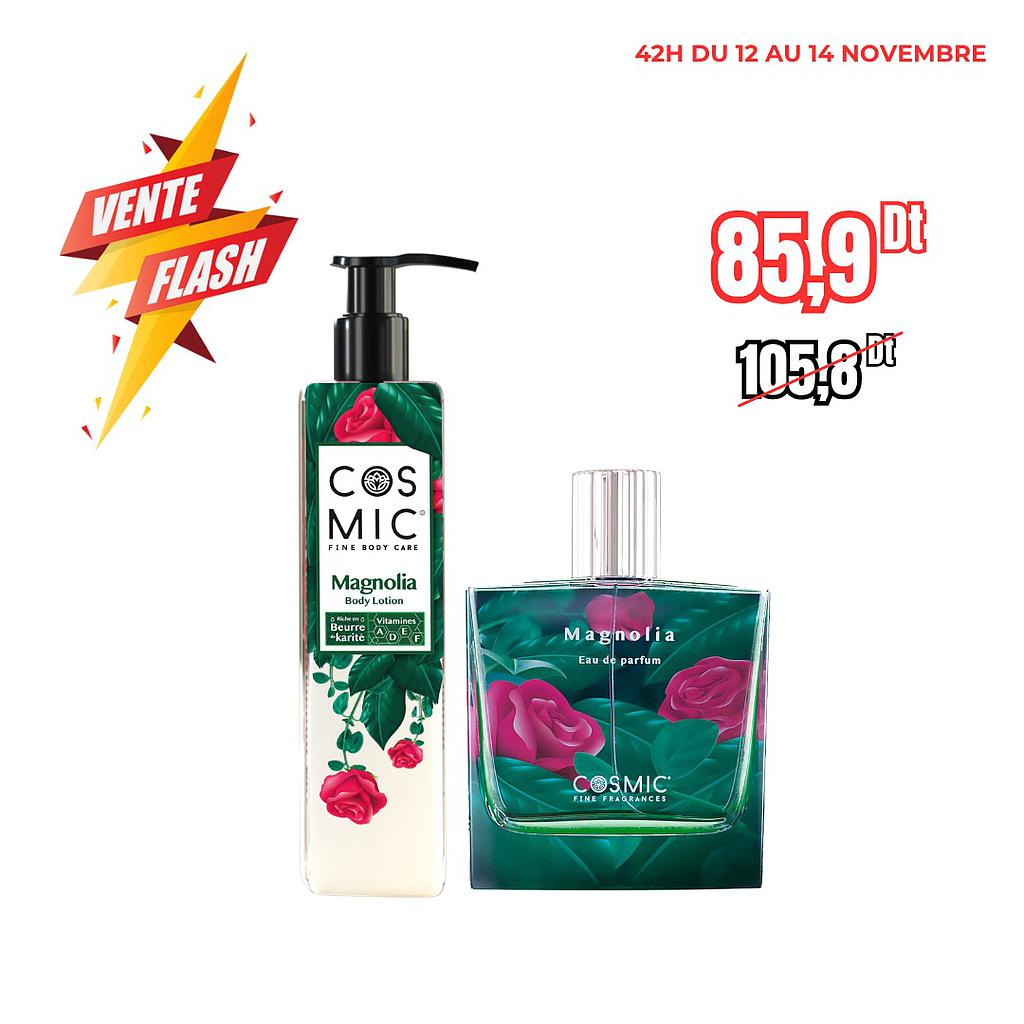 Pack Parfum Magnolia+Lotion Magnolia (VENTE FLASH)