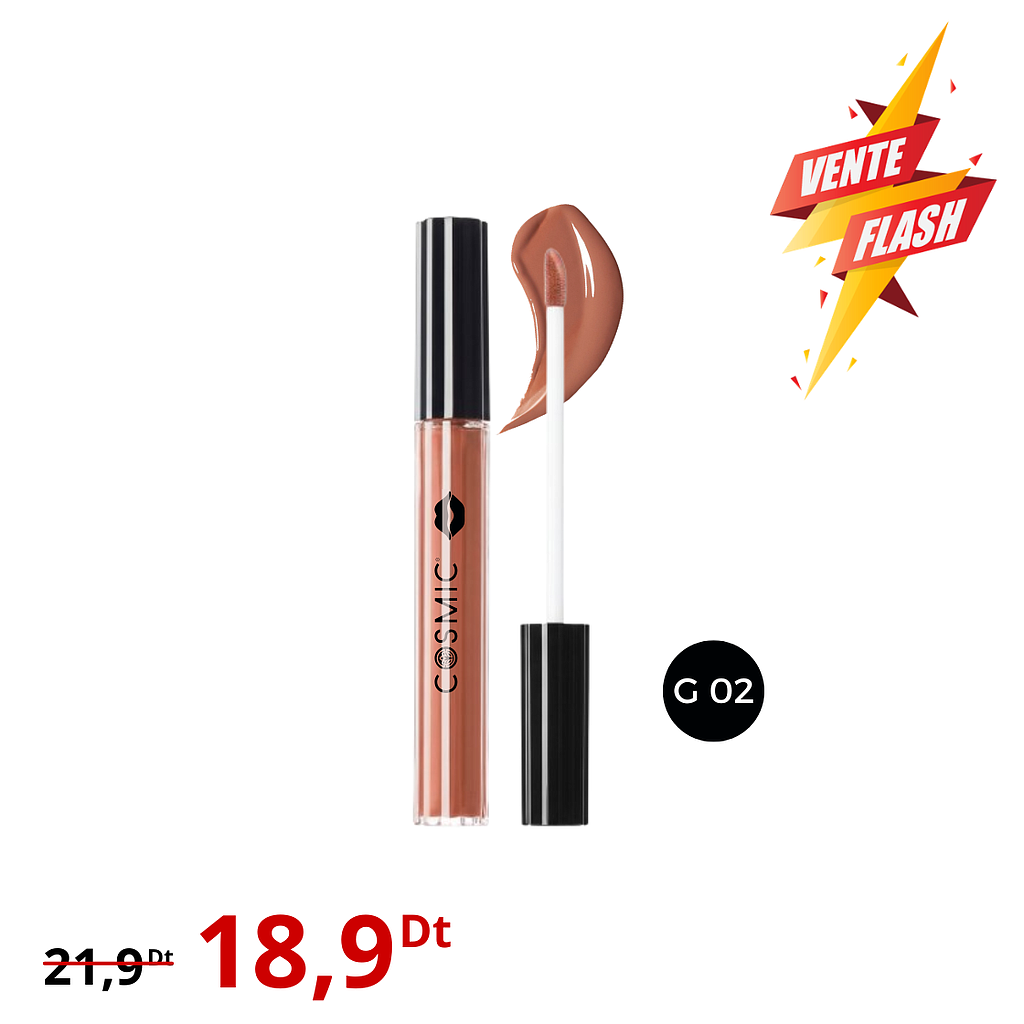 Lip Gloss Matte G02 (VENTE FLASH)