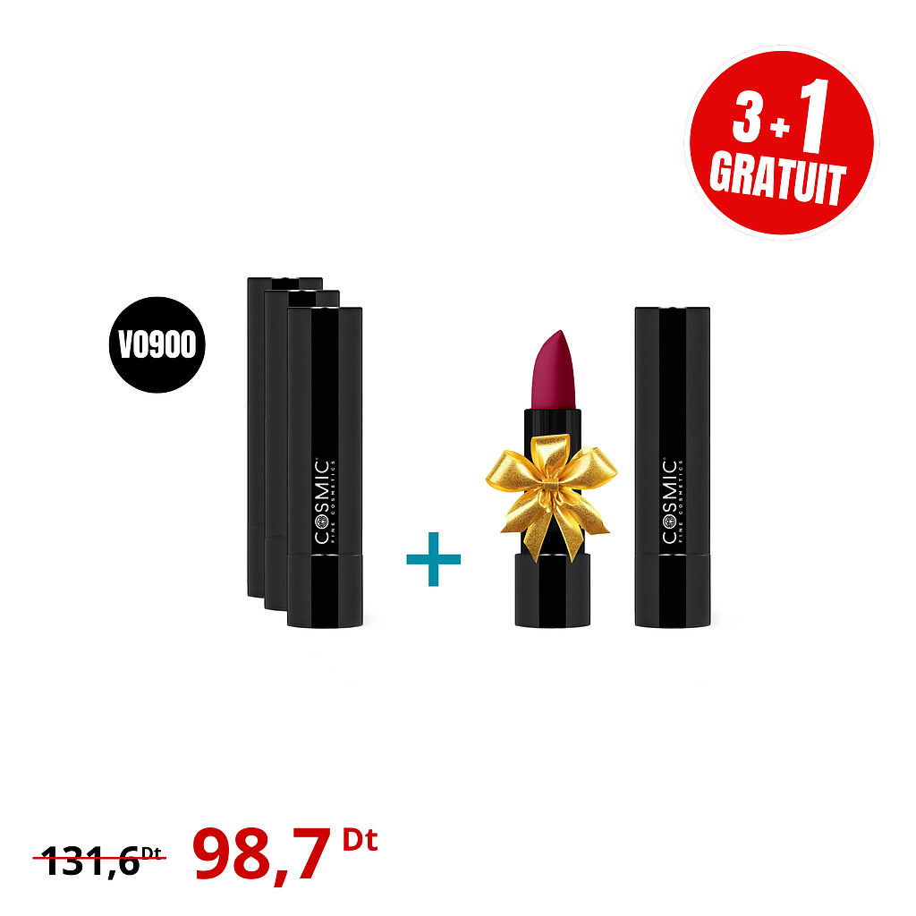 Pack Rouge à Lèvres V0900 (3+1GRATUIT)