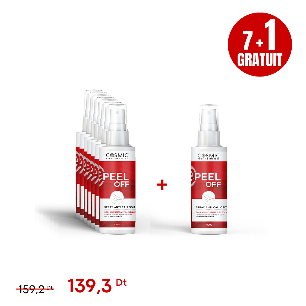 Pack Spray Peel Off (7+1 GRATUIT)