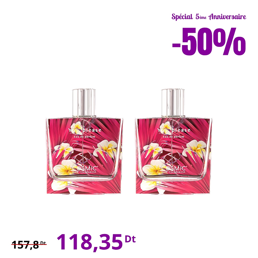 Pack 2 Eaux de Parfum Yes, Please (2ème -50%)