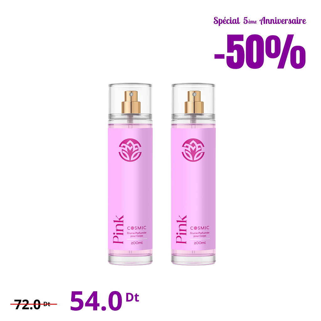 Pack 2 Brumes Pink (2ème -50%)