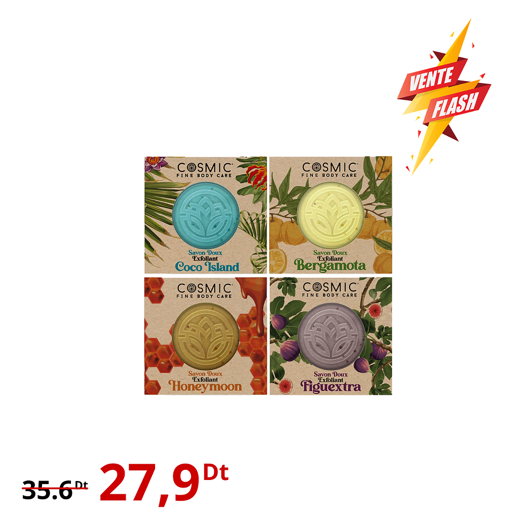 Pack 4 Savons Doux (VF)