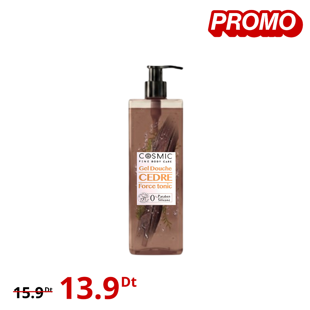 Gel Douche Cèdre (PROMO)