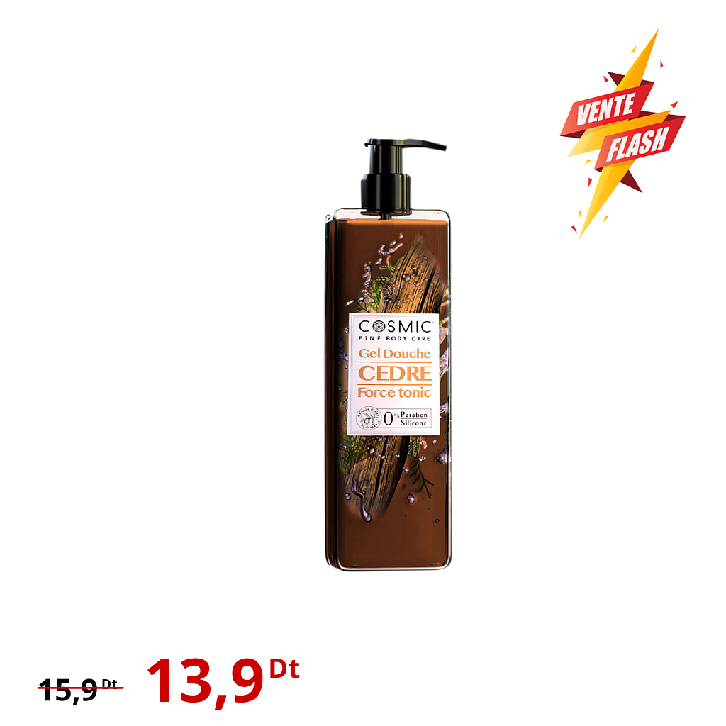 Gel Douche Cèdre (PROMO)