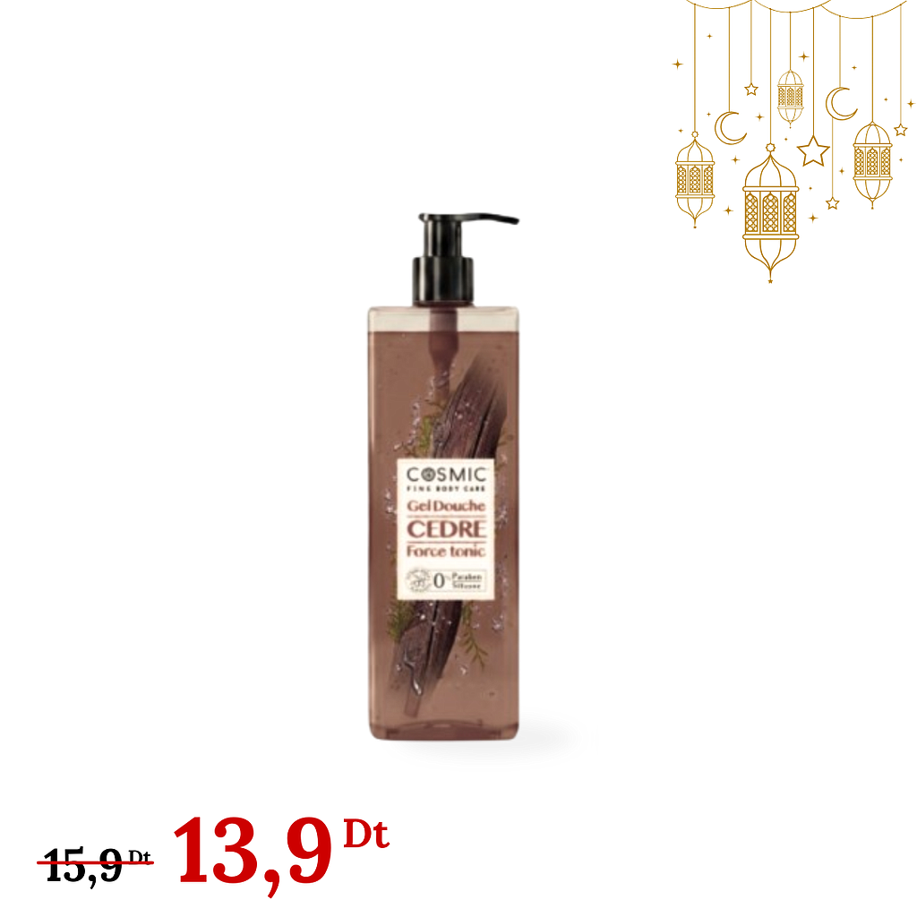 Gel Douche Cèdre (PROMO)