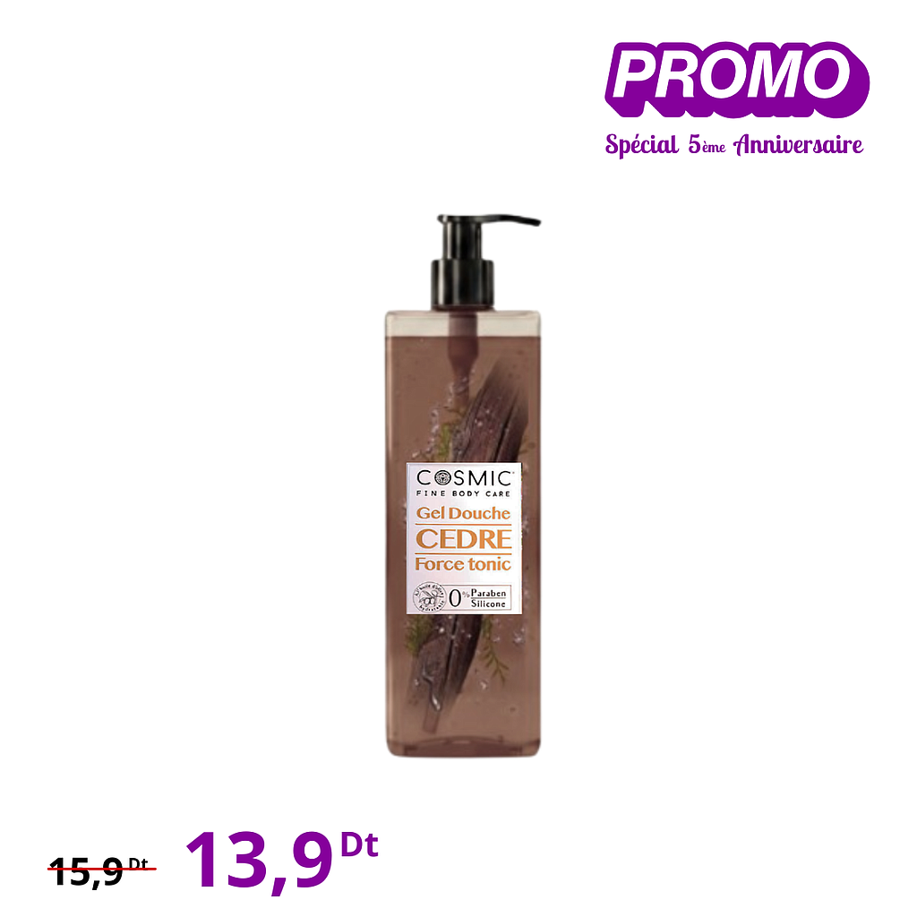 Gel Douche Cèdre (VF)