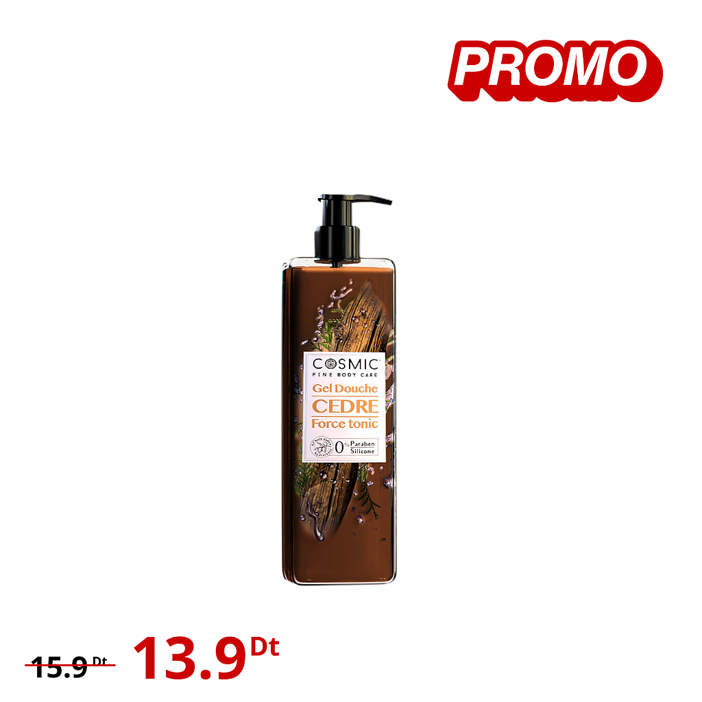 Gel Douche Cèdre (PROMO)