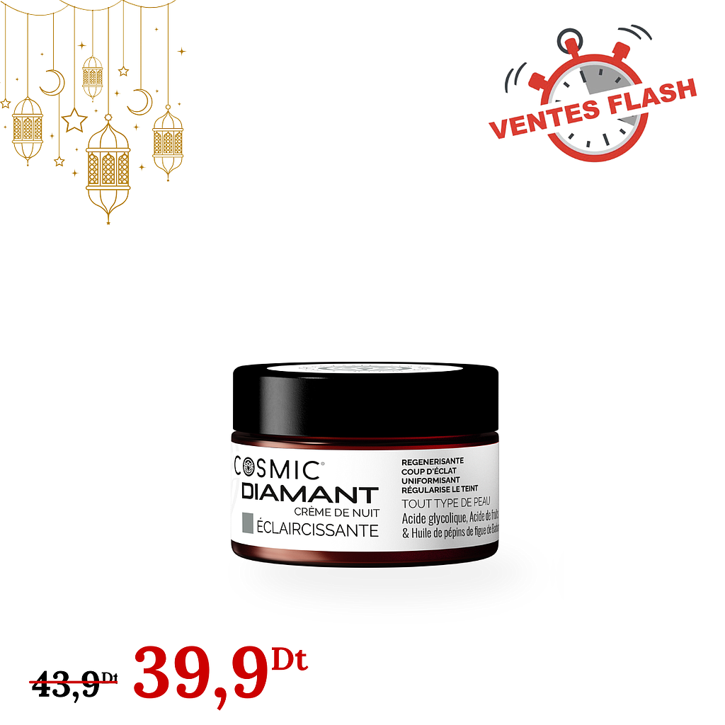 Crème de Nuit Diamant (VENTE FLASH)