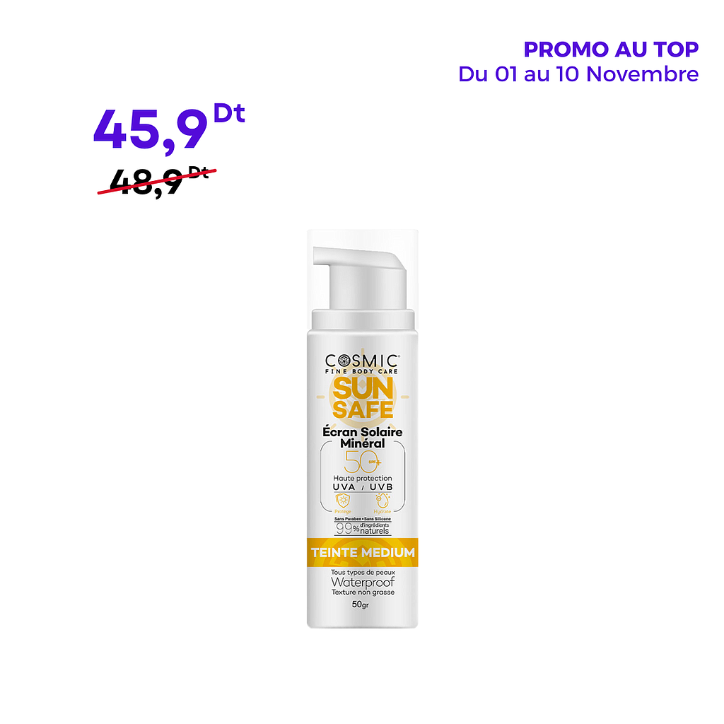Ecran Solaire Minéral MEDIUM (PROMO)