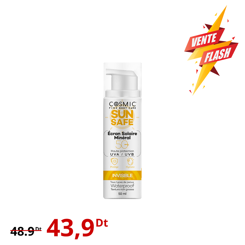 Écran Solaire Minéral Invisible (VENTE FLASH)