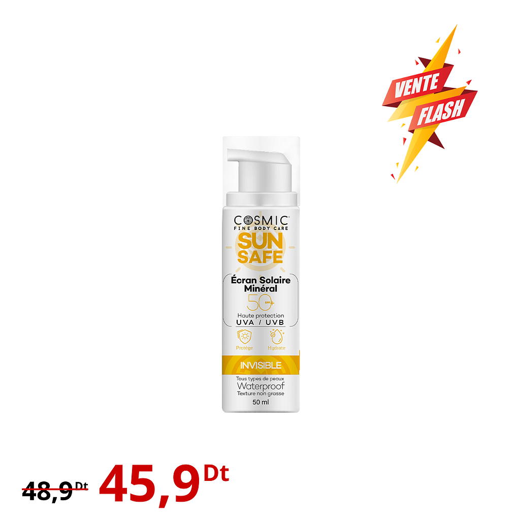 Écran Solaire Minéral Invisible (VENTE FLASH)