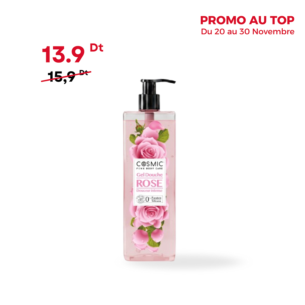 Gel Douche Rose (PROMO)
