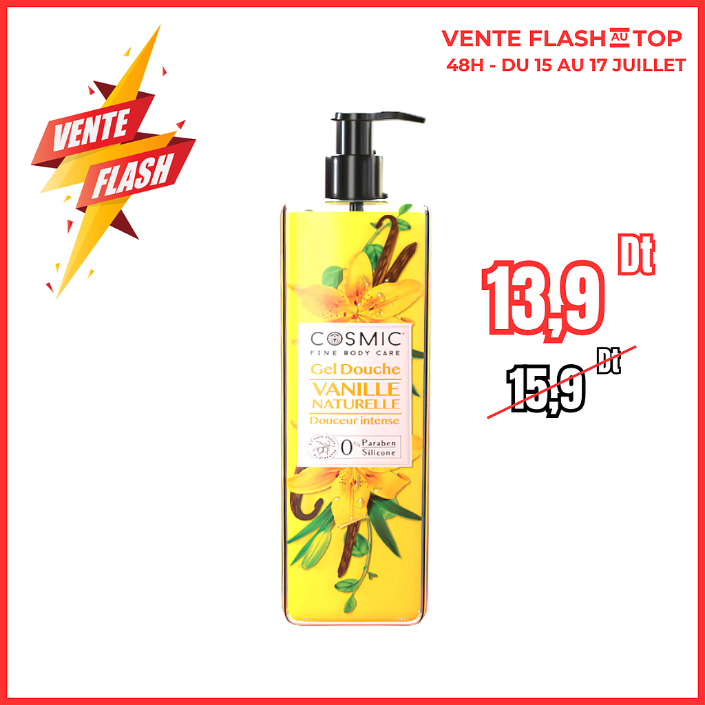 Gel Douche Vanille (VENTE FLASH)