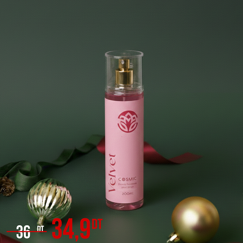 Brume parfumée Velvet - Vente Flash Fin d'Année