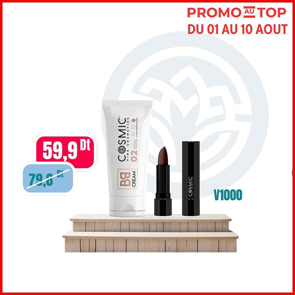 BB Cream + Rouge à lèvres V1000 (PROMO!)
